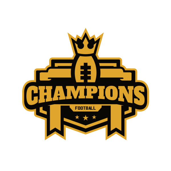 Champions Football Team logo template 02 Thumbnail