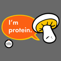 I'm protein!  - Full Bib Apron With Pockets Design