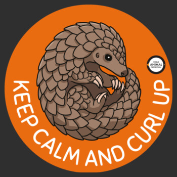 Tote bag: Keep Calm and Curl Up Design