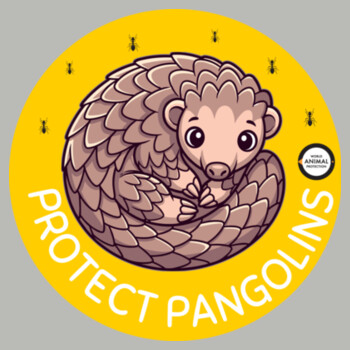 Tote Bag: Protect Pangolins Design