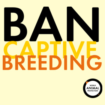 Tote bag: Ban captive breeding Design