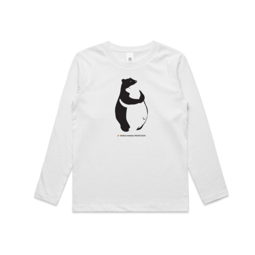 Panda bears - Kids Long Sleeve Tee Thumbnail