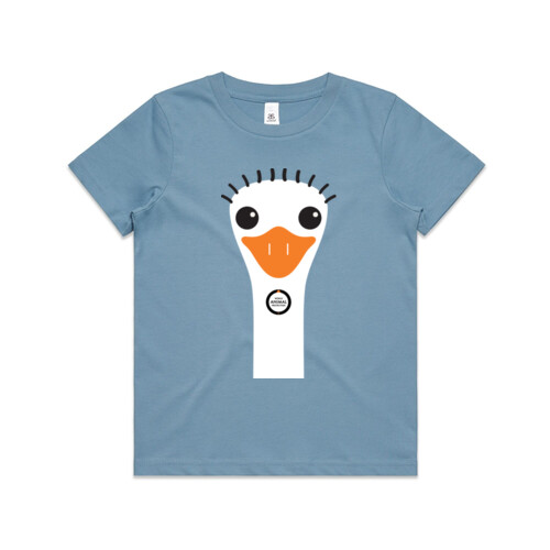 Ostrich: Kids t-shirt Thumbnail