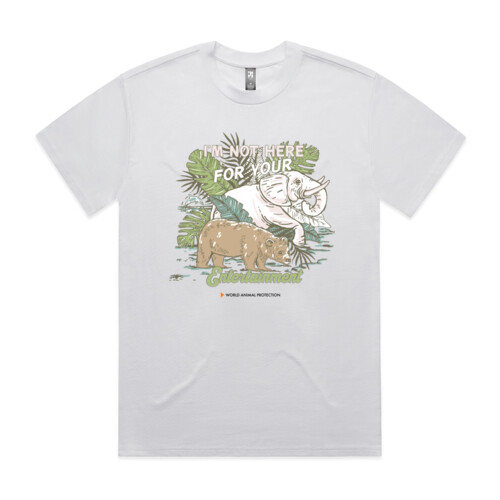 Women's Organic Tee: I’m Not Here For Your Entertainment Thumbnail