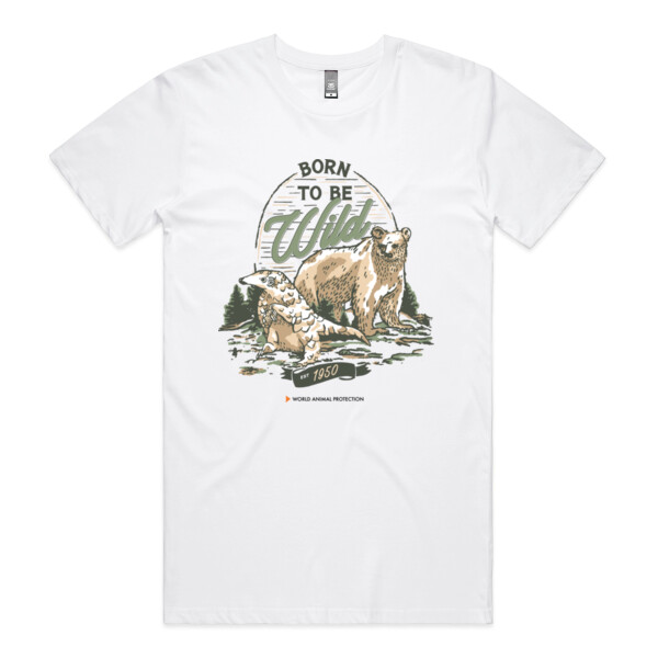 Men's Organic Tee: Born to be Wild Thumbnail