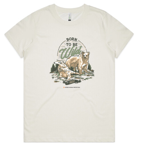 Women's Organic Tee: Born to be Wild Thumbnail