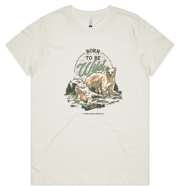 Women's Organic Tee: Born to be Wild Thumbnail