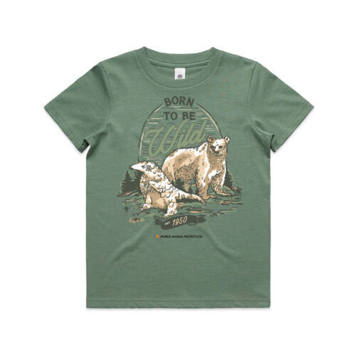 Born to be Wild: Kids t-shirt Thumbnail