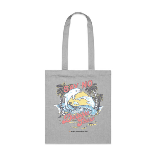 Tote bag: Say No to the Dolphin Show Thumbnail