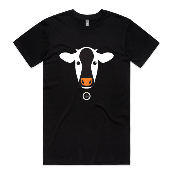 Men's Organic Tee: Cow Thumbnail