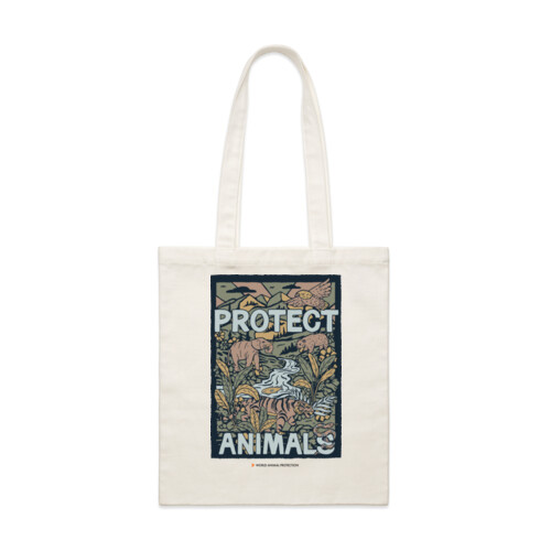 Tote bag: Protect Animals Thumbnail