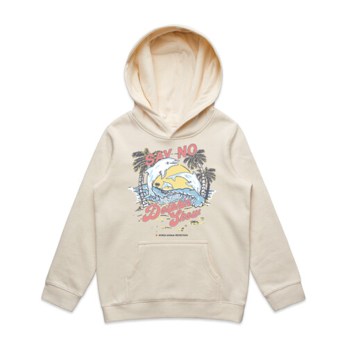 Kids Hoodie: Say No To Dolphin Shows Thumbnail