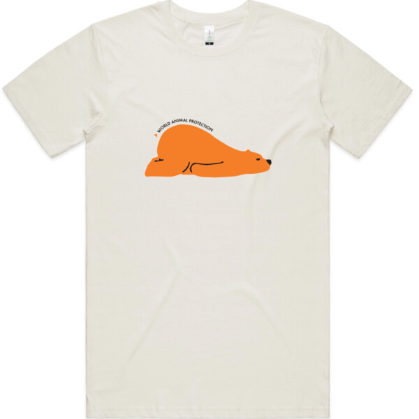 Men's Organic Tee: Sleeping bear Thumbnail