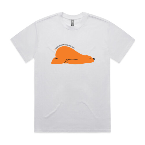 Women's Organic Tee: Sleeping bear Thumbnail