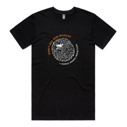 Men's Organic Tee: Pangolin Thumbnail