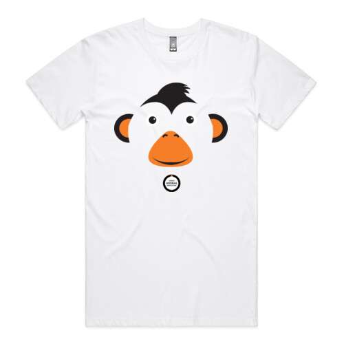 Men's Organic Tee: Monkey Thumbnail