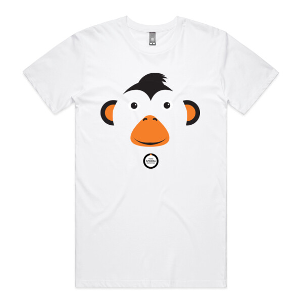 Men's Organic Tee: Monkey Thumbnail