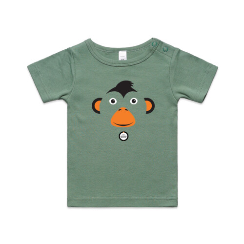 Monkey: Infant wee tee Thumbnail