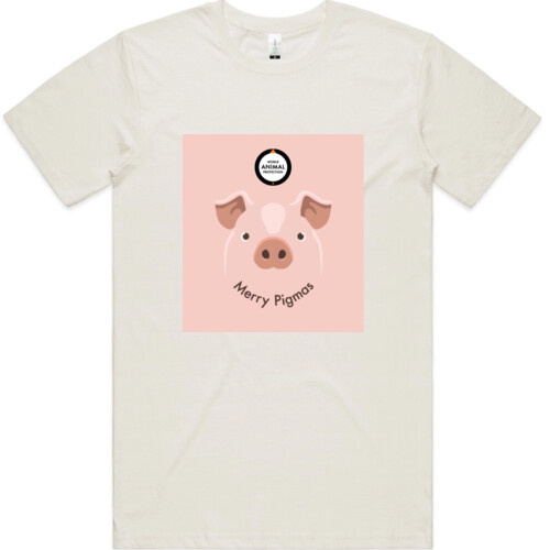 Men's Organic Tee: Merry Pigmas Thumbnail