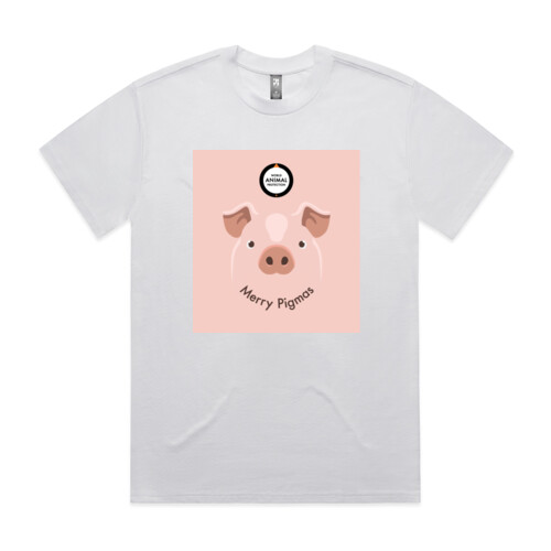 Women's Organic Tee: Merry Pigmas Thumbnail