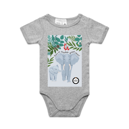 Infant Baby One-Piece: Ears to another great year! Thumbnail