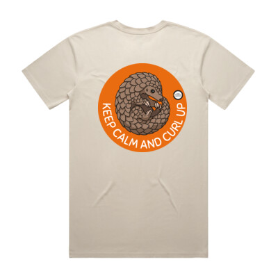 Men's Tee: Keep Calm and Curl Up Thumbnail