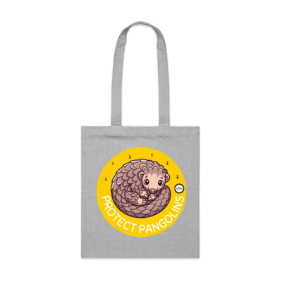 Tote Bag: Protect Pangolins Thumbnail