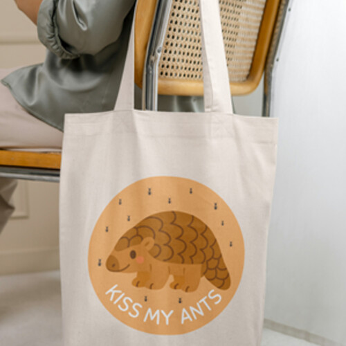 Tote bag: Kiss My Ants Thumbnail