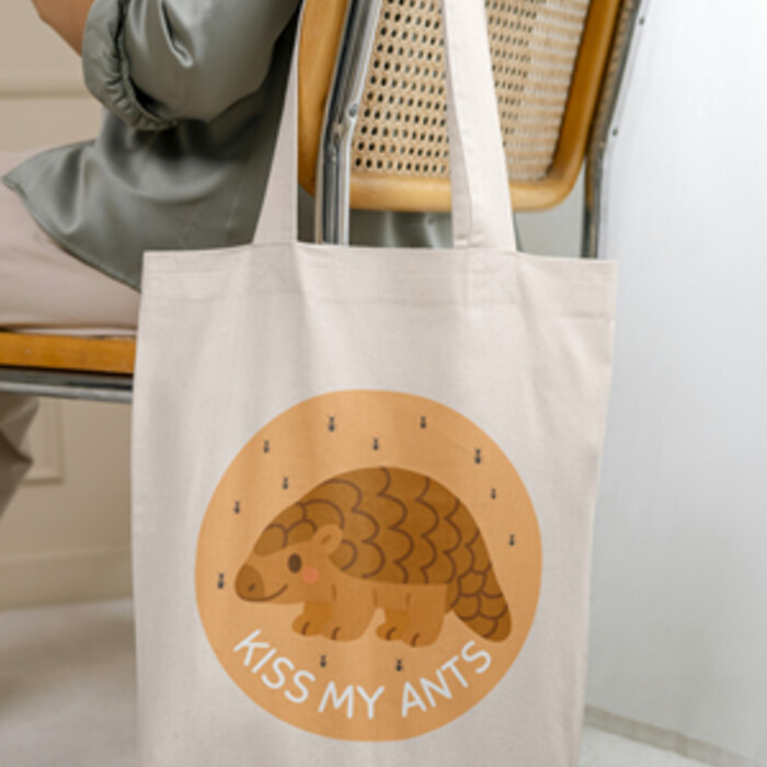 Tote bag: Kiss My Ants Thumbnail