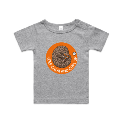 Infant Wee Tee: Keep Calm and Curl Up Thumbnail