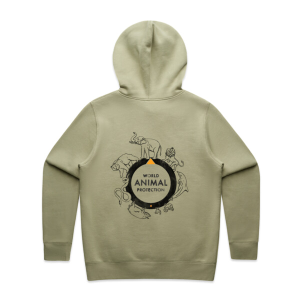 Women's Hoodie: Logo (back) Thumbnail