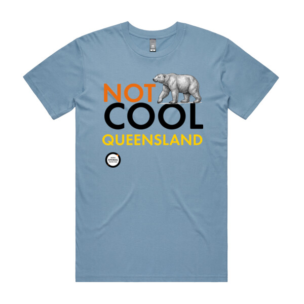 Men's Tee: Not Cool Queensland - Polar Bear Thumbnail