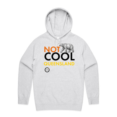 Women's Hoodie: Not Cool Queensland - Polar Bear Thumbnail