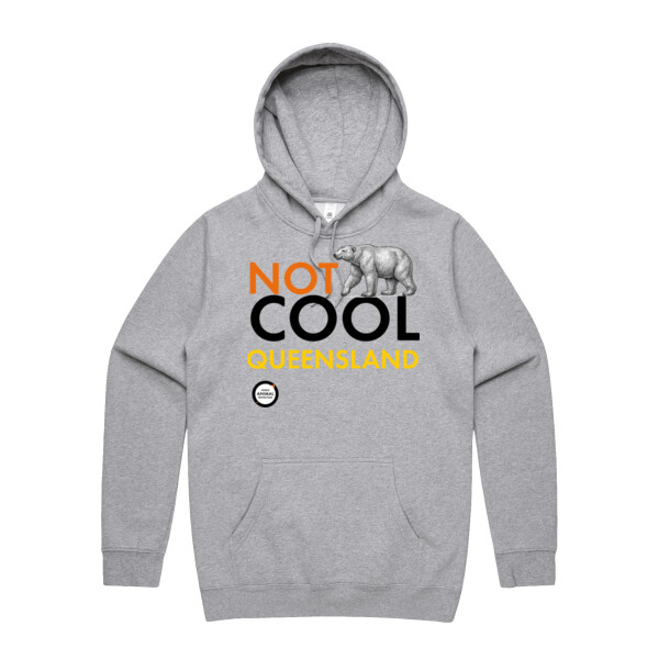 Women's Hoodie: Not Cool Queensland - Polar Bear Thumbnail