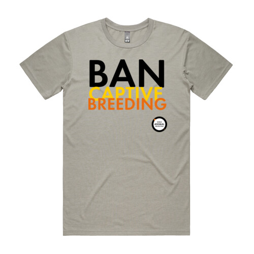 Men's Tee: Ban Captive Breeding Thumbnail