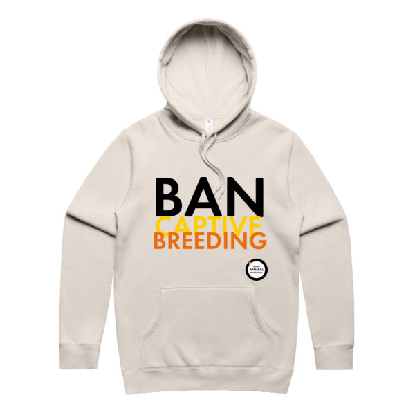 Men's Hoodie: Ban Captive Breeding Thumbnail