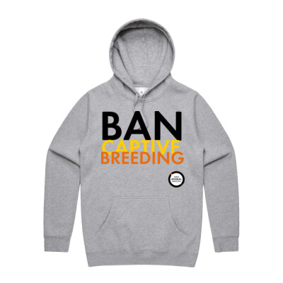 Women's Hoodie: Ban Captive Breeding Thumbnail