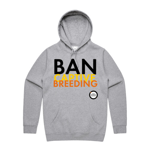 Women's Hoodie: Ban Captive Breeding Thumbnail