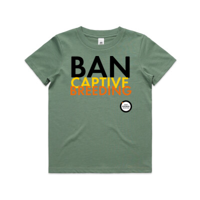 Kids Tee: Ban Captive Breeding Thumbnail