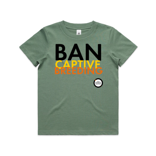 Kids Tee: Ban Captive Breeding Thumbnail