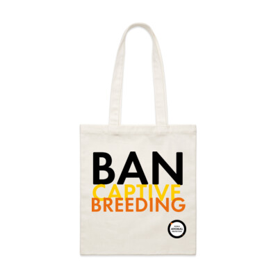 Tote bag: Ban captive breeding Thumbnail