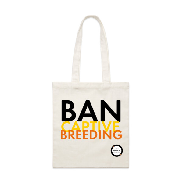 Tote bag: Ban captive breeding Thumbnail