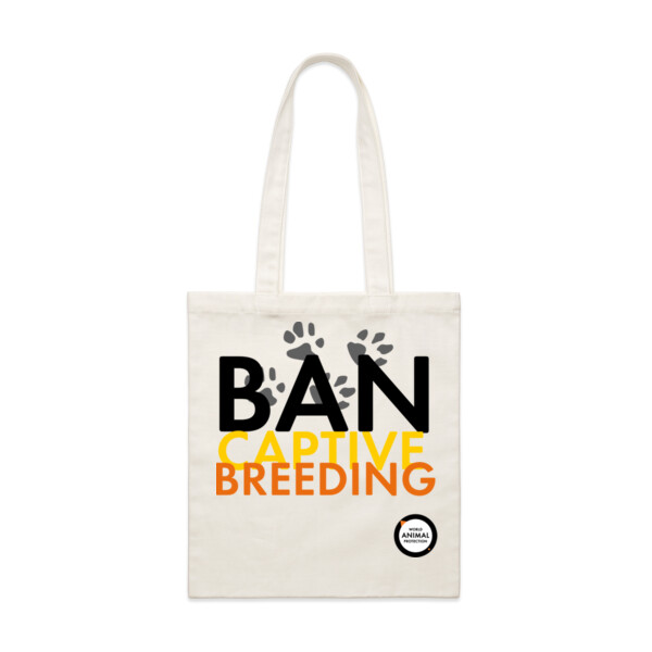 Tote bag: Ban Captive Breeding - Paws Thumbnail