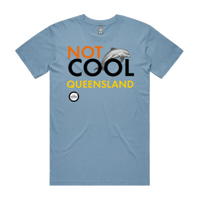 Men's Tee: Not Cool Queensland - Dolphin Thumbnail