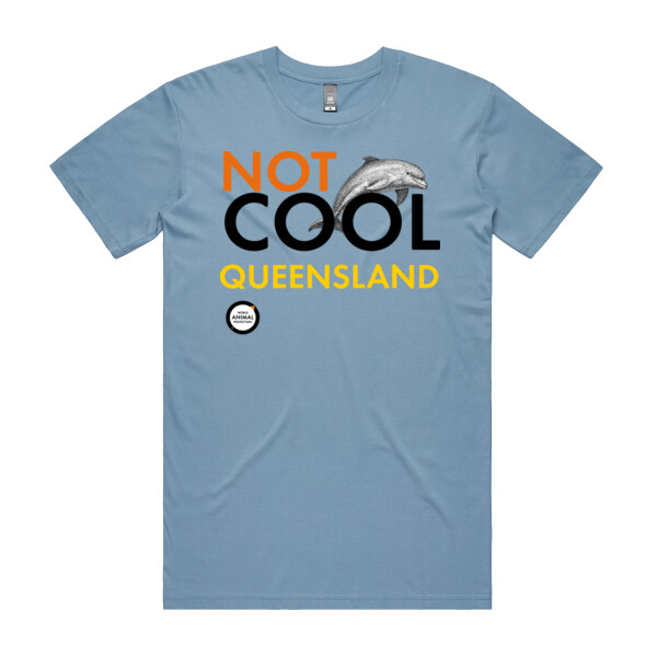 Men's Tee: Not Cool Queensland - Dolphin Thumbnail