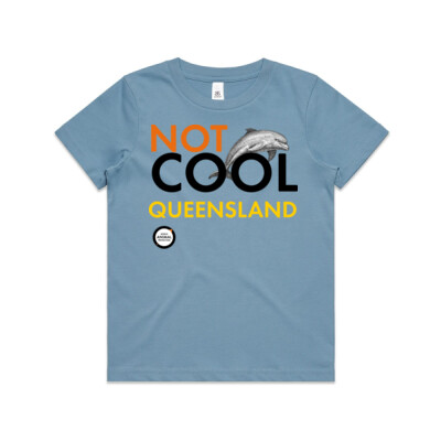 Kids Tee: Not Cool Queensland - Dolphin Thumbnail