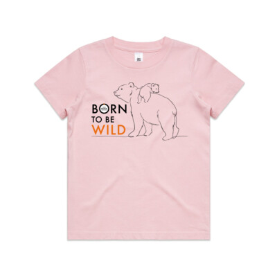 Kids Tee: Bears - Born to be Wild Thumbnail