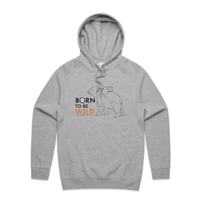Men's Hoodie: Bears - Born to be Wild Thumbnail