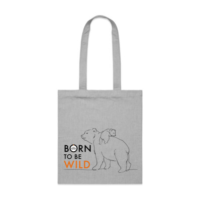 Tote Bag: Bears - Born to be Wild Thumbnail