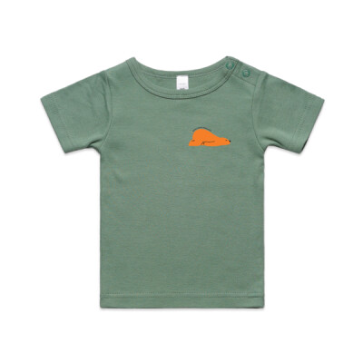 Infant Wee Tee: Sleeping bear Thumbnail
